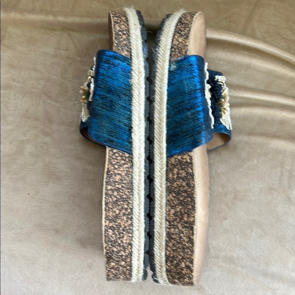 Floral Embellished Slides - Picture 4 of 5